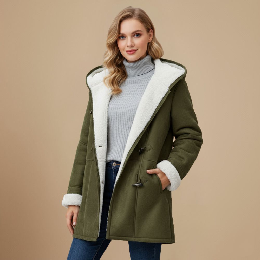 Winterjas Dames | Duffel jas | Toggleknopen voor tijdloze warmte