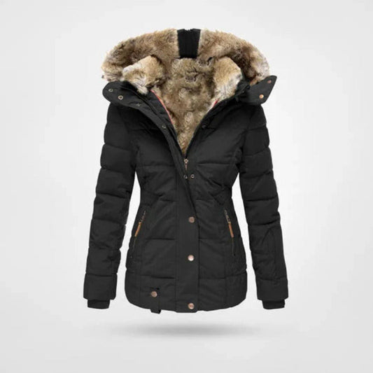 Dames Winterjas Gevoerd Waterdicht met Capuchon - StudioMarella