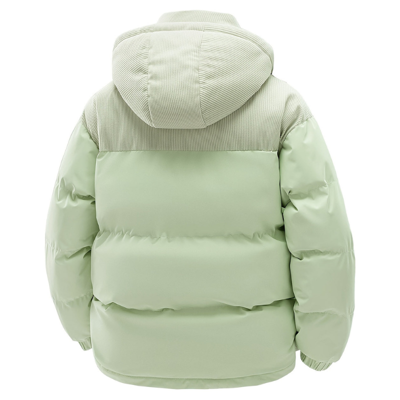 Winterjas Heren | Gewatteerde Jas met Capuchon | Warm & Winddicht