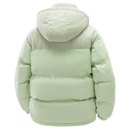 Winterjas Heren | Gewatteerde Jas met Capuchon | Warm & Winddicht