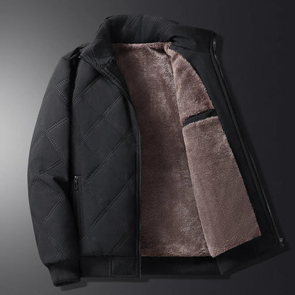 Winterjas Heren | Pufferjas Heren | Ruitmotief & Extra Warmte