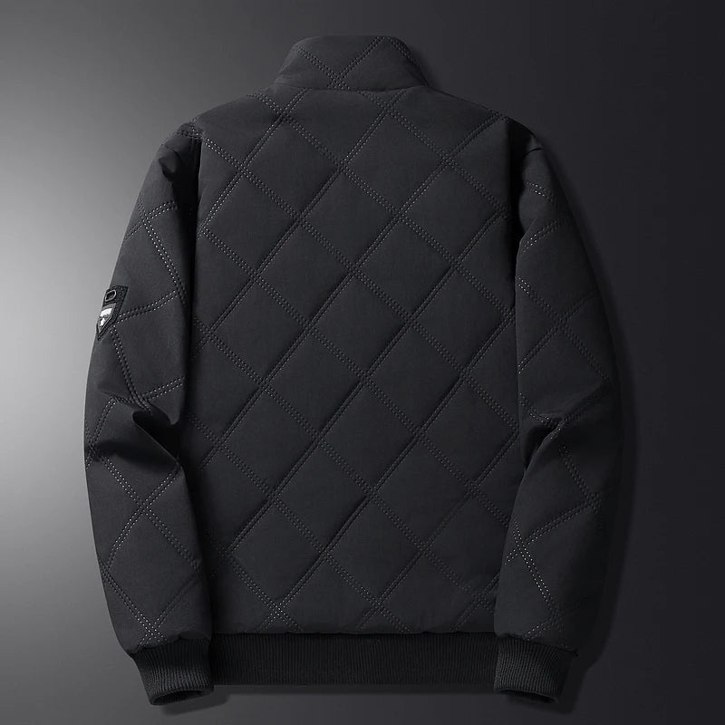 Winterjas Heren | Pufferjas Heren | Ruitmotief & Extra Warmte
