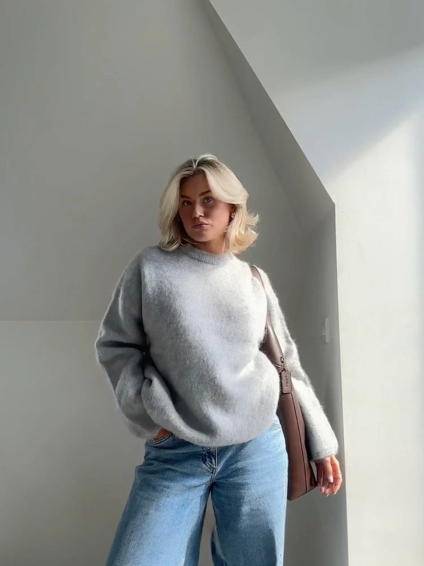 Zachte Mohair Trui Warm voor Dames
