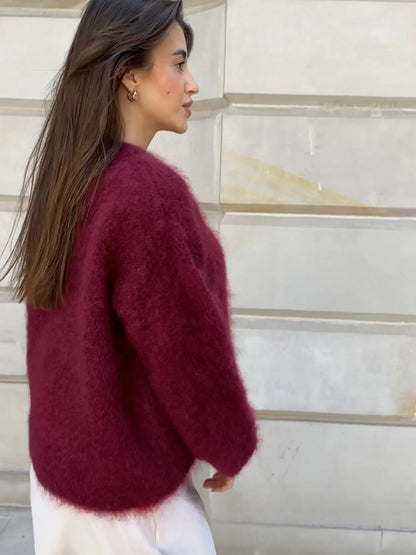 Zachte Mohair Trui Warm voor Dames