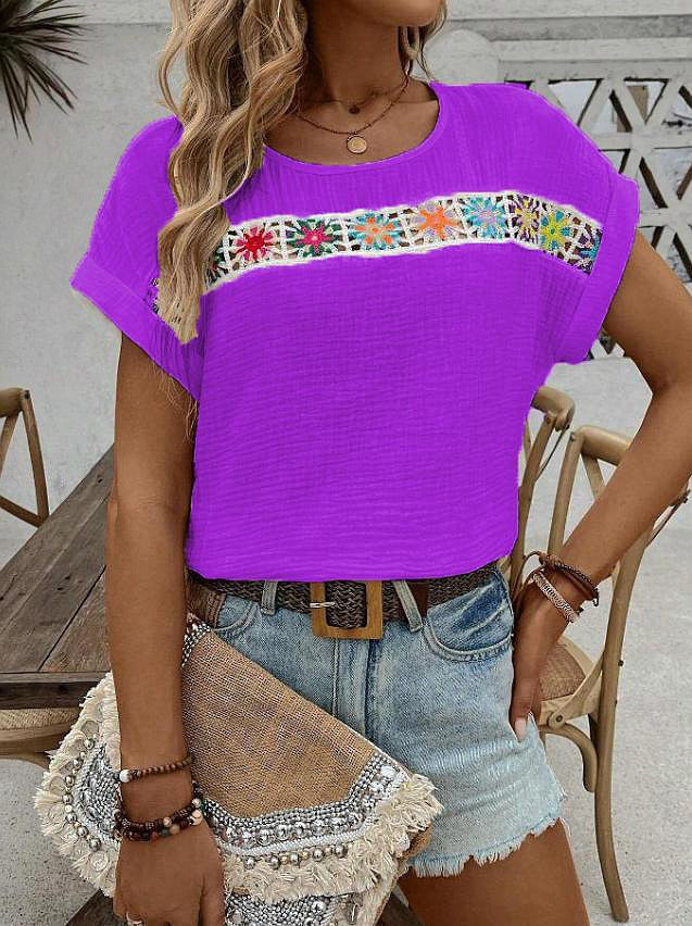 Boho Blouse Ademend Luchtig Vrouwen Blouse