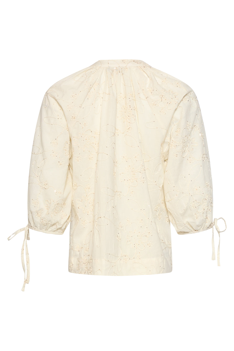 Witte Blouse Dames Met Borduurwerk | Luchtige Tops 6