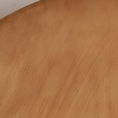Wandlamp met Houtaccent en Melkglazen Kap – Sfeervolle Minimalistisch Verlichting