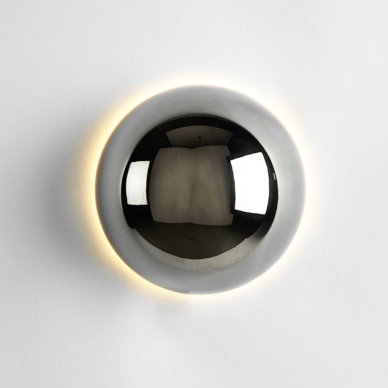 Ronde Wandlamp LED Glas IJzer Sfeerverlichting Hal Slaapkamer Woonkamer Minimalistische Wandverlichting Scandinavisch Interieur