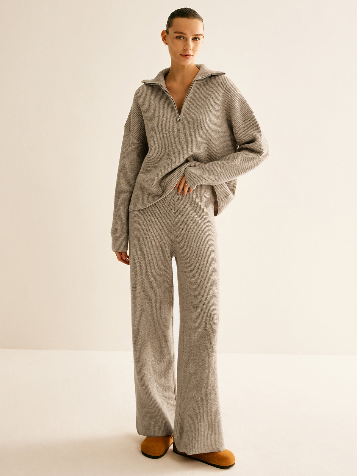 Dames Sweater Wol Mix Elastisch Casual Model - StudioMarella