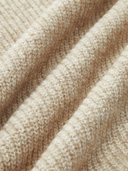Dames Sweater Wol Mix Elastisch Casual Model