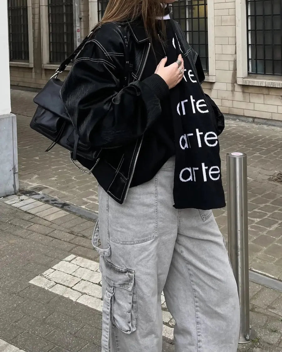 Wolff Dames Jack | Oversized Kunstleer, Trendy en Duurzaam 7