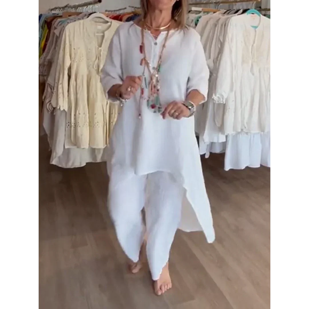 Wolff Dames Linnen Pak | Ademend, Flatterend en Perfect voor Zomer 1