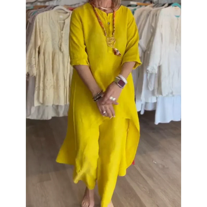 Wolff Dames Linnen Pak | Ademend, Flatterend en Perfect voor Zomer 11