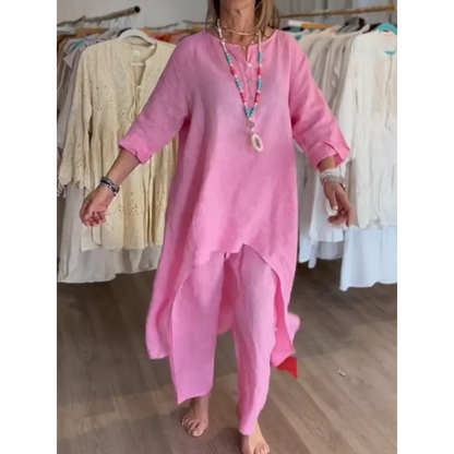 Wolff Dames Linnen Pak | Ademend, Flatterend en Perfect voor Zomer 5