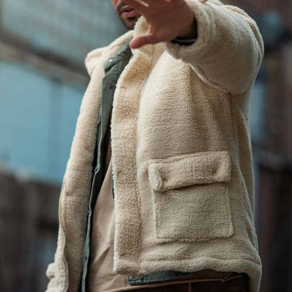 Wolff Heren Hoodie | Zacht Teddybont, Casual 1