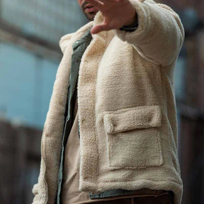 Wolff Heren Hoodie | Zacht Teddybont, Casual 1