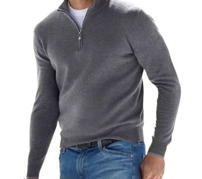 Heren Trui Met Halve Rits Warm en Comfortabel - StudioMarella