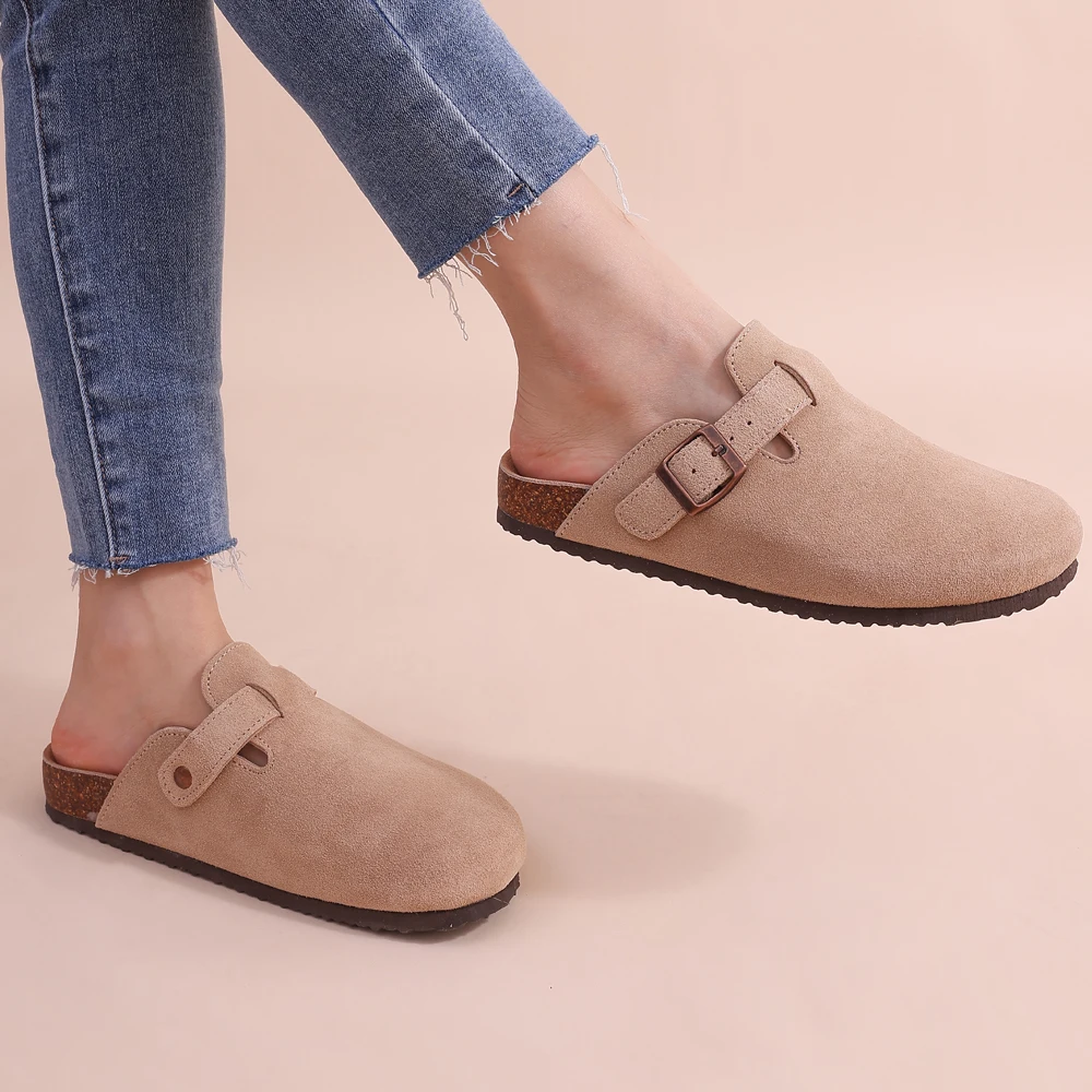 Dames Sandalen Comfortabel Suède Verstelbare Sluiting