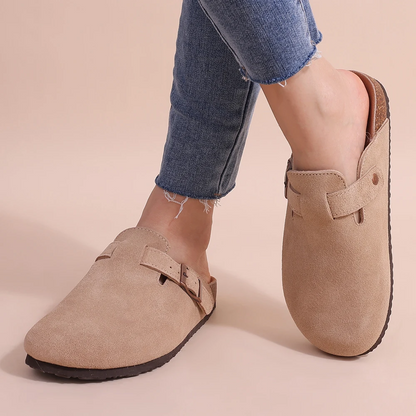 Dames Sandalen Comfortabel Suède Verstelbare Sluiting - StudioMarella