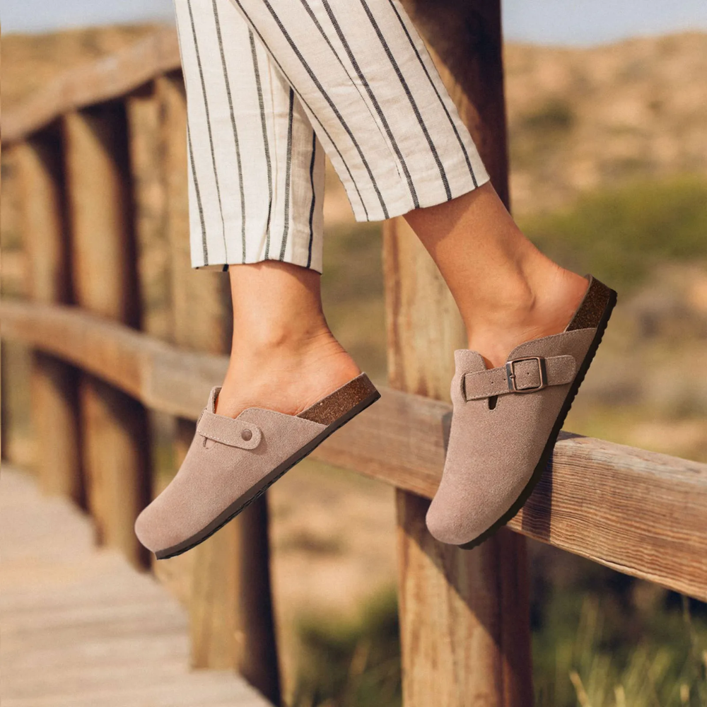 Dames Sandalen Comfortabel Suède Verstelbare Sluiting