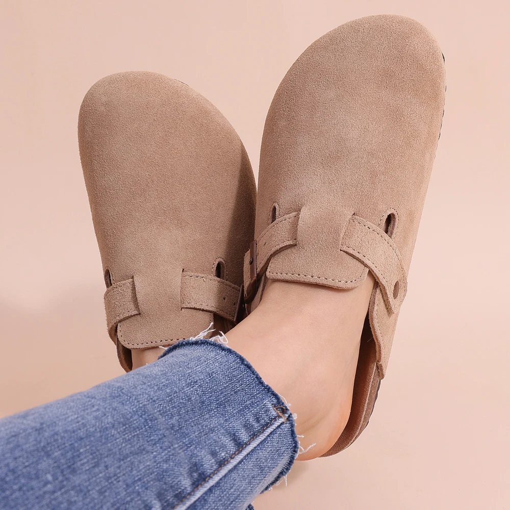 Dames Sandalen Orthopedisch Comfortabel Suède