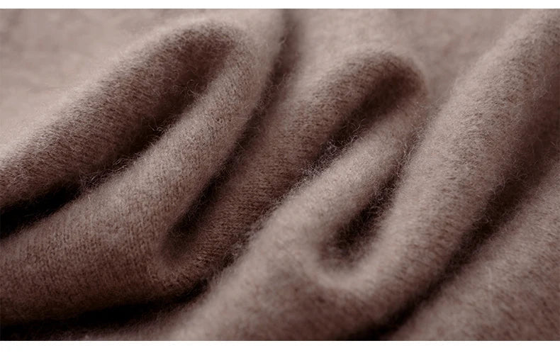 Damesjurk Lange Mouwen Wollen Gestreept Luxe Design