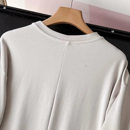 Retro T-shirt Jurk voor Vrouwen Korte Zomerjurk 2024