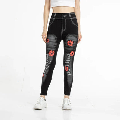 Hoge Taille Legging Elastisch Comfortabel Zacht