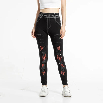 Hoge Taille Legging Elastisch Comfortabel Zacht