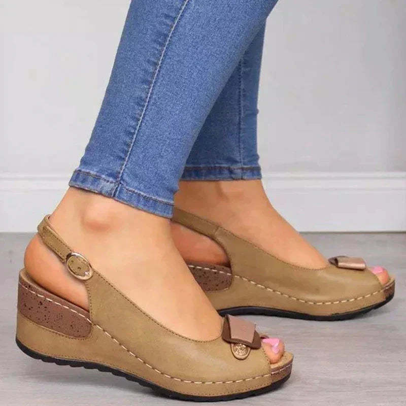 Orthopedische Sandalen met Hak Verstelbaar en Comfortabel - StudioMarella