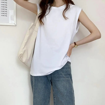 Zomerse Tank Top Mannen Korte Mouw Casual