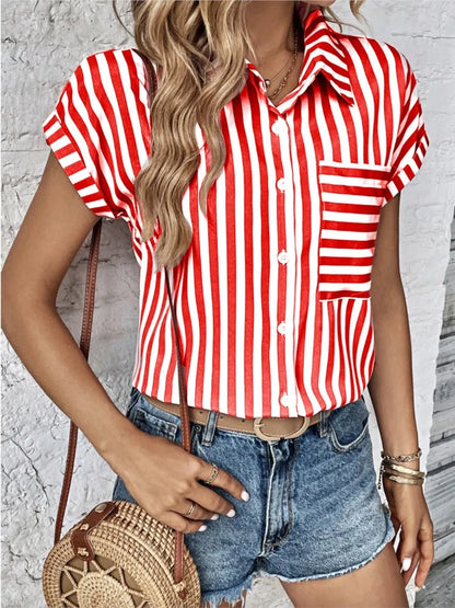Vrouwelijke Blouse Stijlvol Elegant voor Werk en Feest