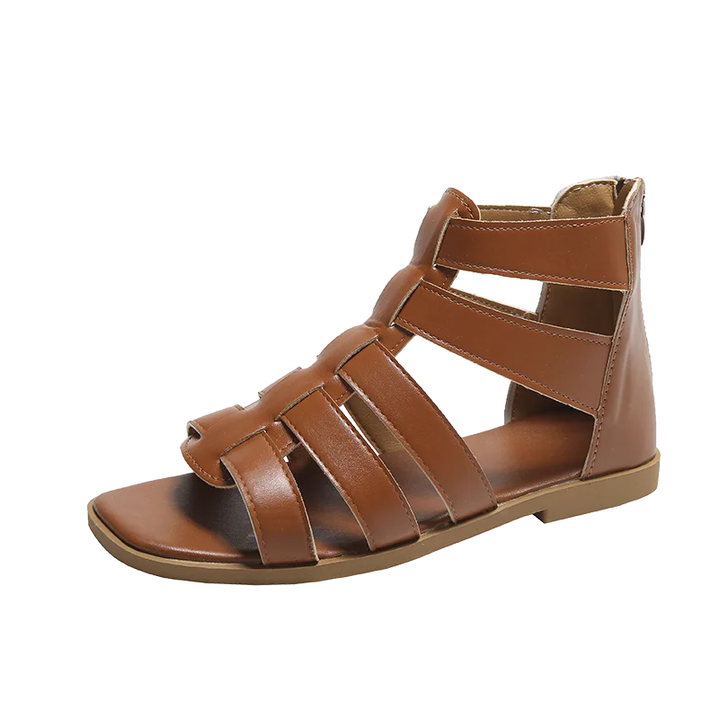 Witte Gladiator Sandalen Zomer Sandalen voor Vrouw