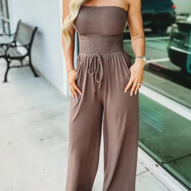 Dames Jumpsuit Aurora Stijl Lange Mouw