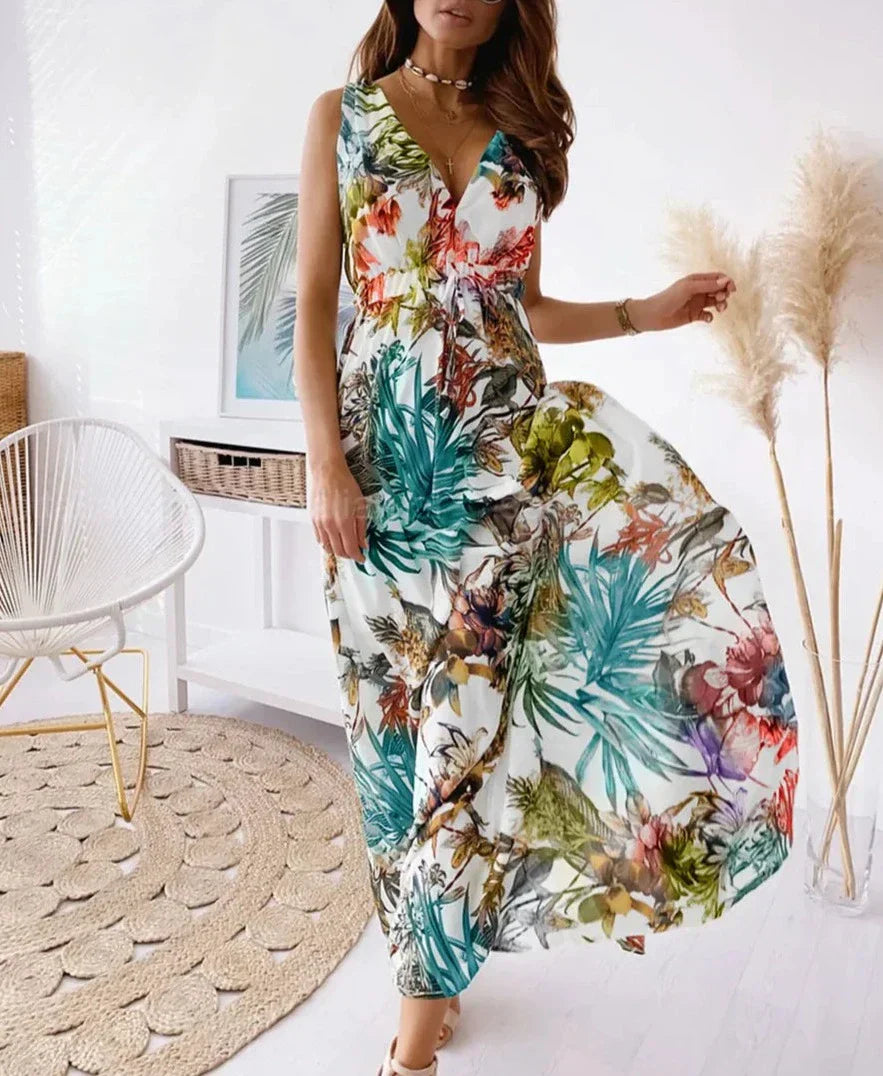 Vrouwelijke Midi Jurk Elegante Kort Model Zomerjurk