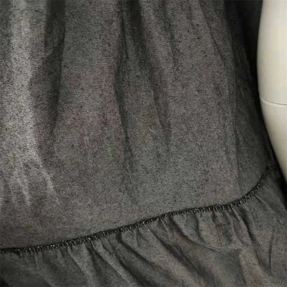 Vrouwelijke Zomerjurk Denim Stijl Korte Jurk voor Dames