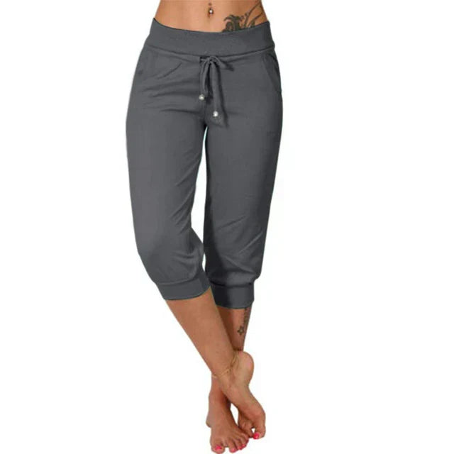 Vrouwelijke Capribroek Zomerse Stijl Luna Korte Broek