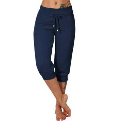 Vrouwelijke Capribroek Zomerse Stijl Luna Korte Broek