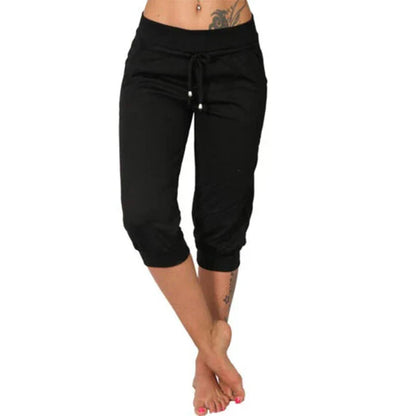 Vrouwelijke Capribroek Zomerse Stijl Luna Korte Broek