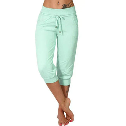 Vrouwelijke Capribroek Zomerse Stijl Luna Korte Broek