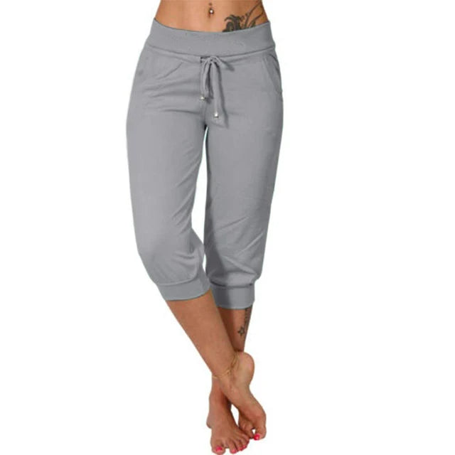 Vrouwelijke Capribroek Zomerse Stijl Luna Korte Broek