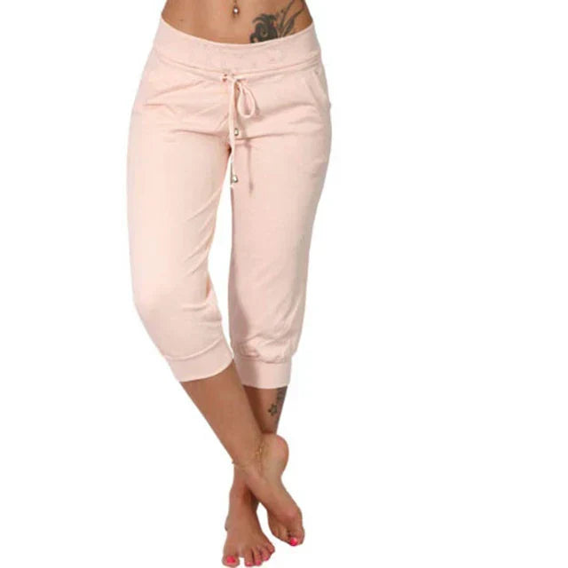 Vrouwelijke Capribroek Zomerse Stijl Luna Korte Broek
