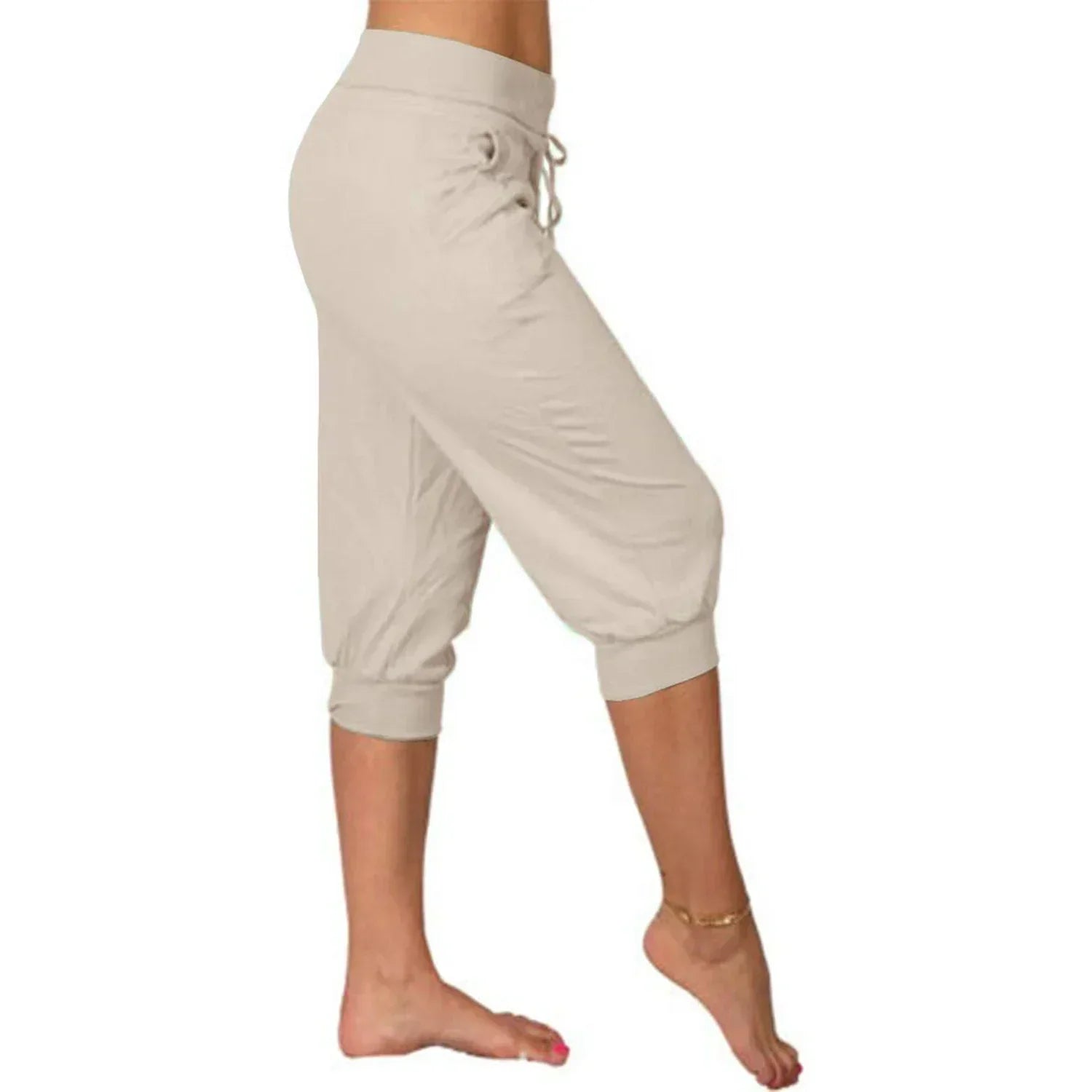 Vrouwelijke Capribroek Zomerse Stijl Luna Korte Broek - StudioMarella