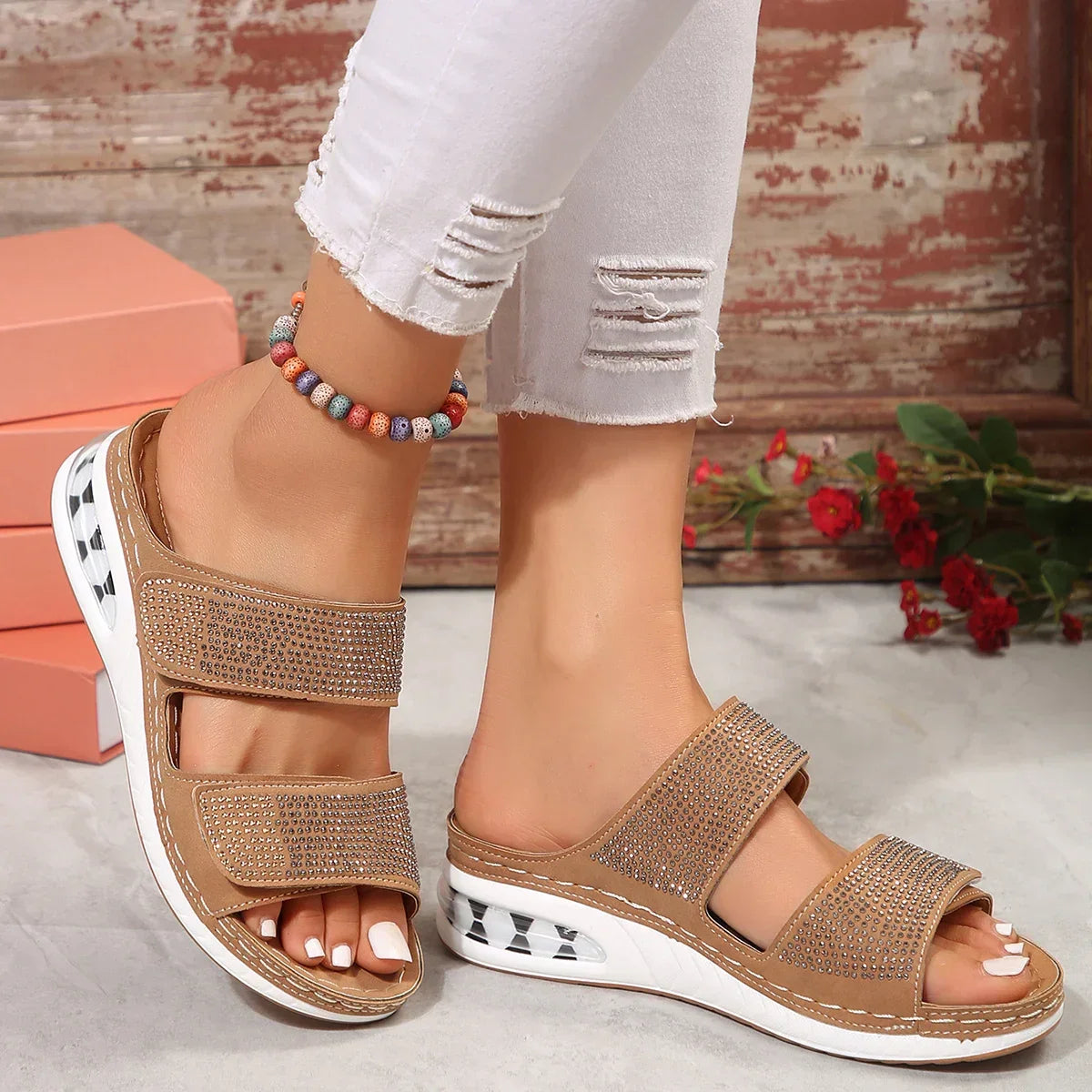 Zomerse Muiltjes Dylana Sandalen Stijl