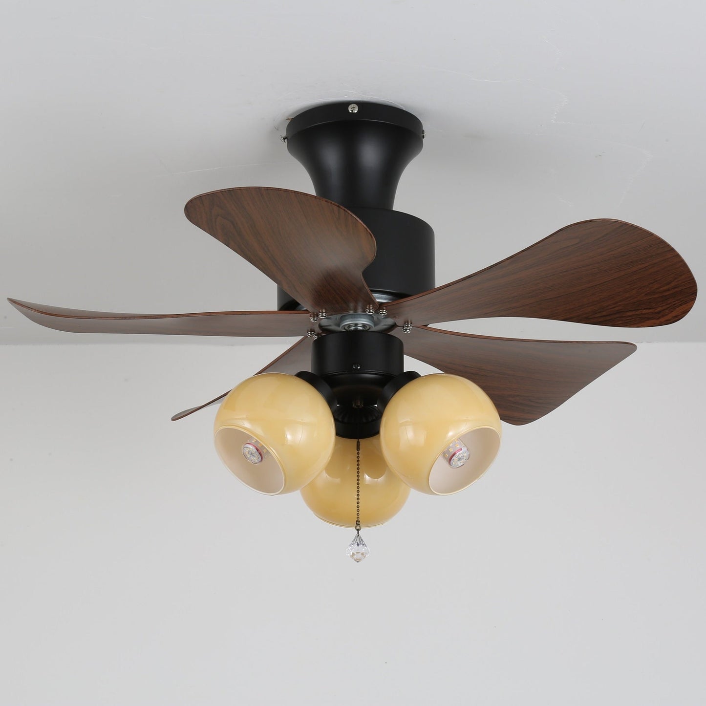 Lunara Vintage Plafondventilator Ø80cm met Verlichting en Afstandsbediening