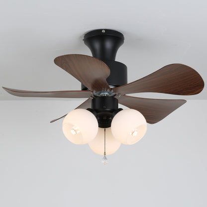 Lunara Vintage Plafondventilator Ø80cm met Verlichting en Afstandsbediening