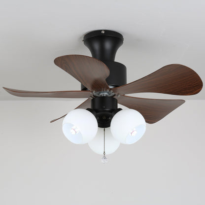 Lunara Vintage Plafondventilator Ø80cm met Verlichting en Afstandsbediening