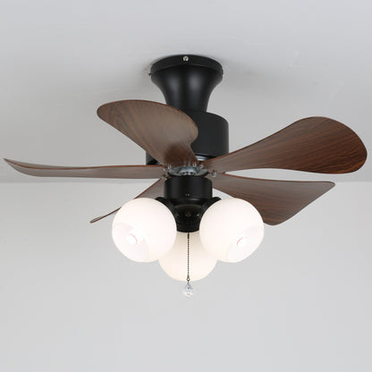 Lunara Vintage Plafondventilator Ø80cm met Verlichting en Afstandsbediening