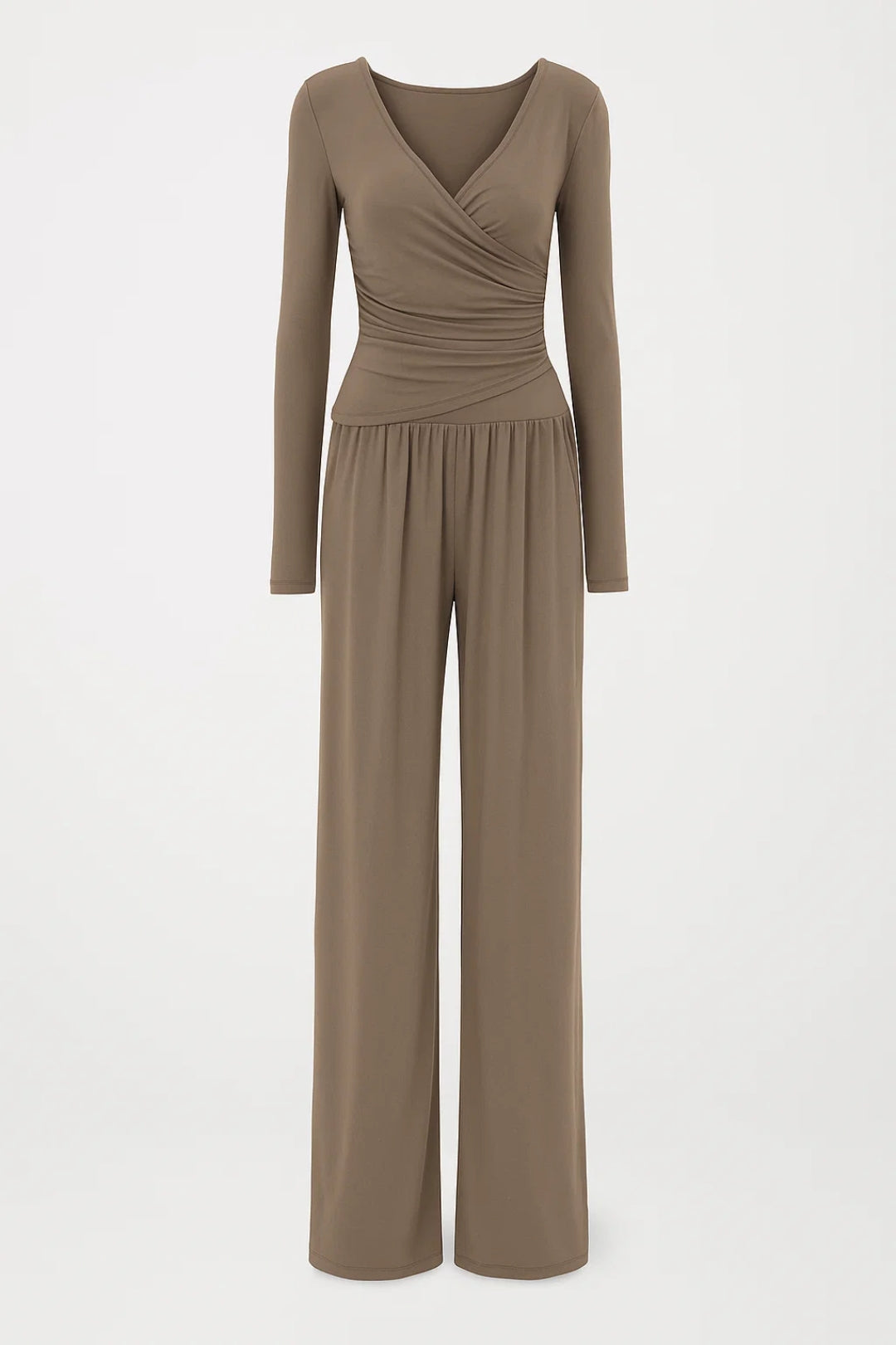 Tweedelige Top Set Comfortabele Jurk Stijlvol en Elegante Look