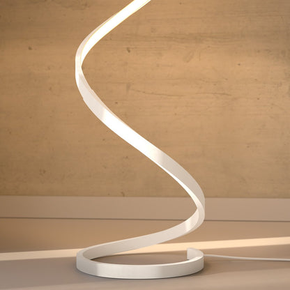 Sansoti | Minimalistische LED Vloerlamp Spiraal | Dimbaar | Moderne Design Staande Lamp